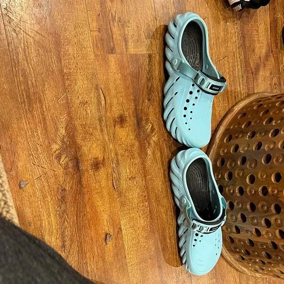 Light Blue Crocs size 12 - Picture 3 of 8